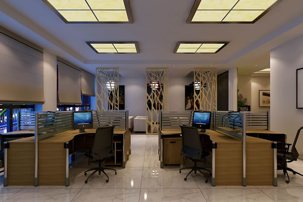 辦公室裝修效果圖-辦公室裝修風水-合肥卓創裝修公司