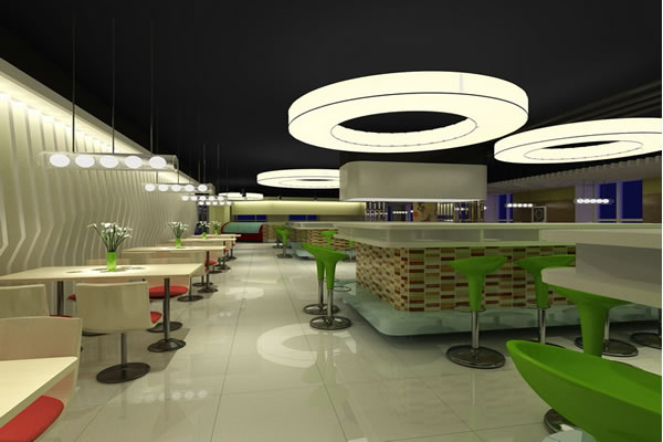 餐飲店面裝修設計圖片、餐飲店裝修效果圖、餐飲店裝修案例