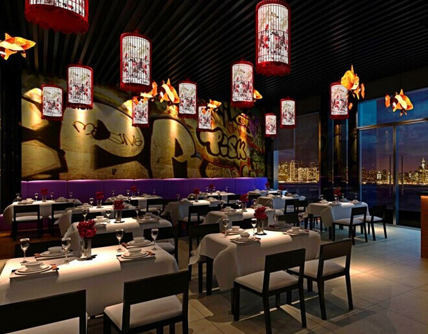 餐飲店面裝修設計圖片、餐飲店裝修效果圖、餐飲店裝修案例