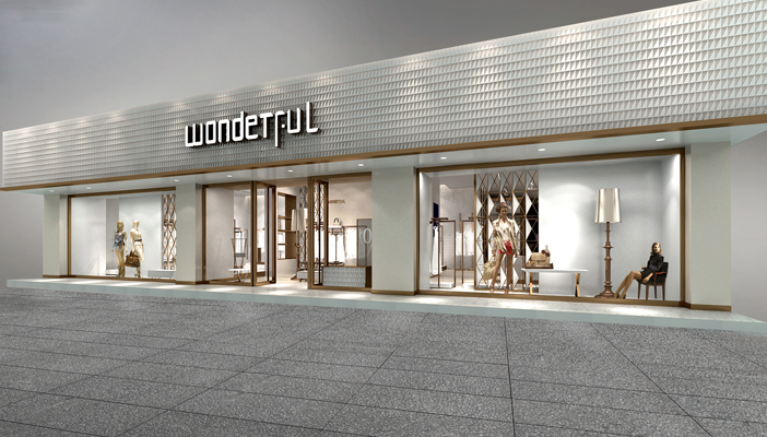 專賣店裝修設(shè)計效果圖-卓創(chuàng)裝飾